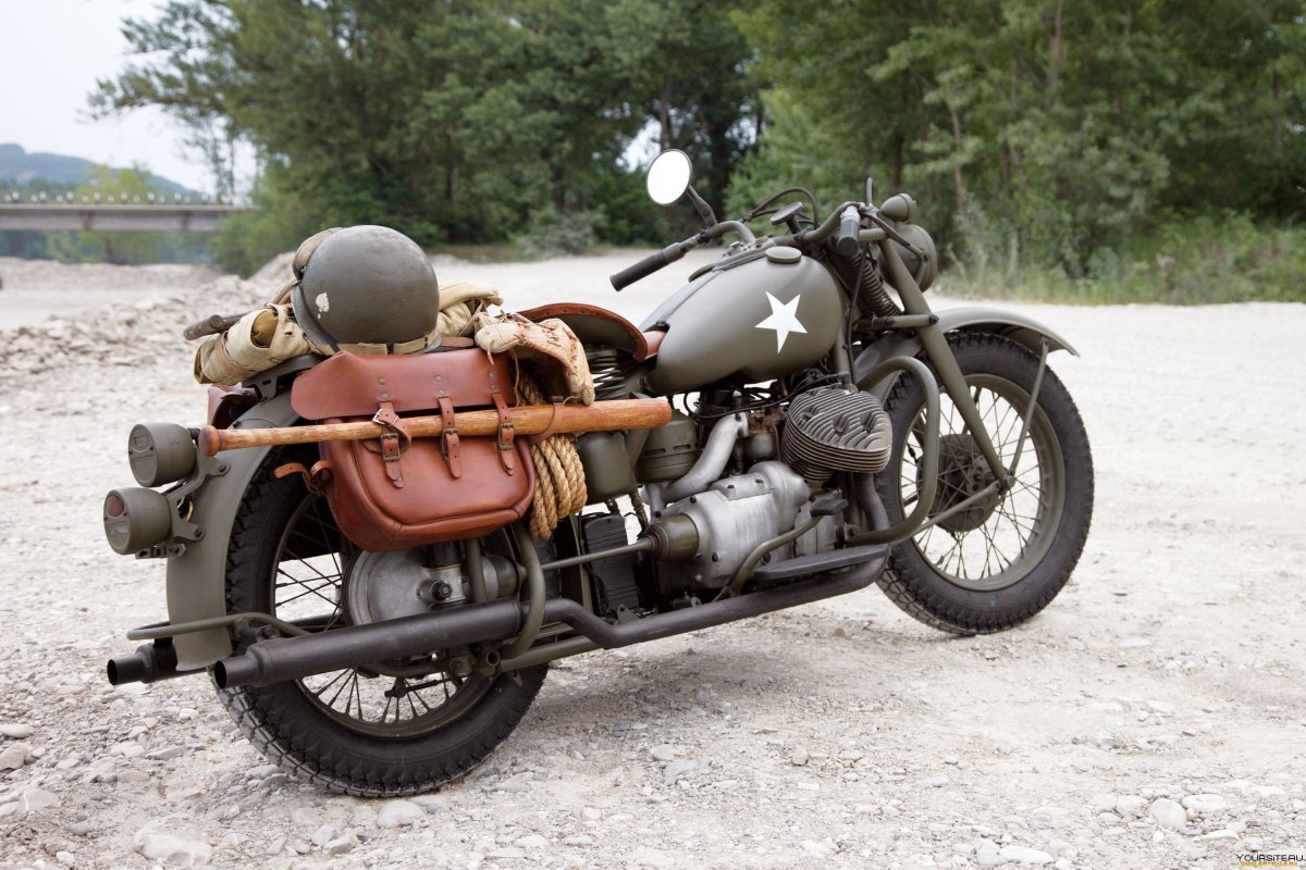 Мотоцикл БМВ 1945