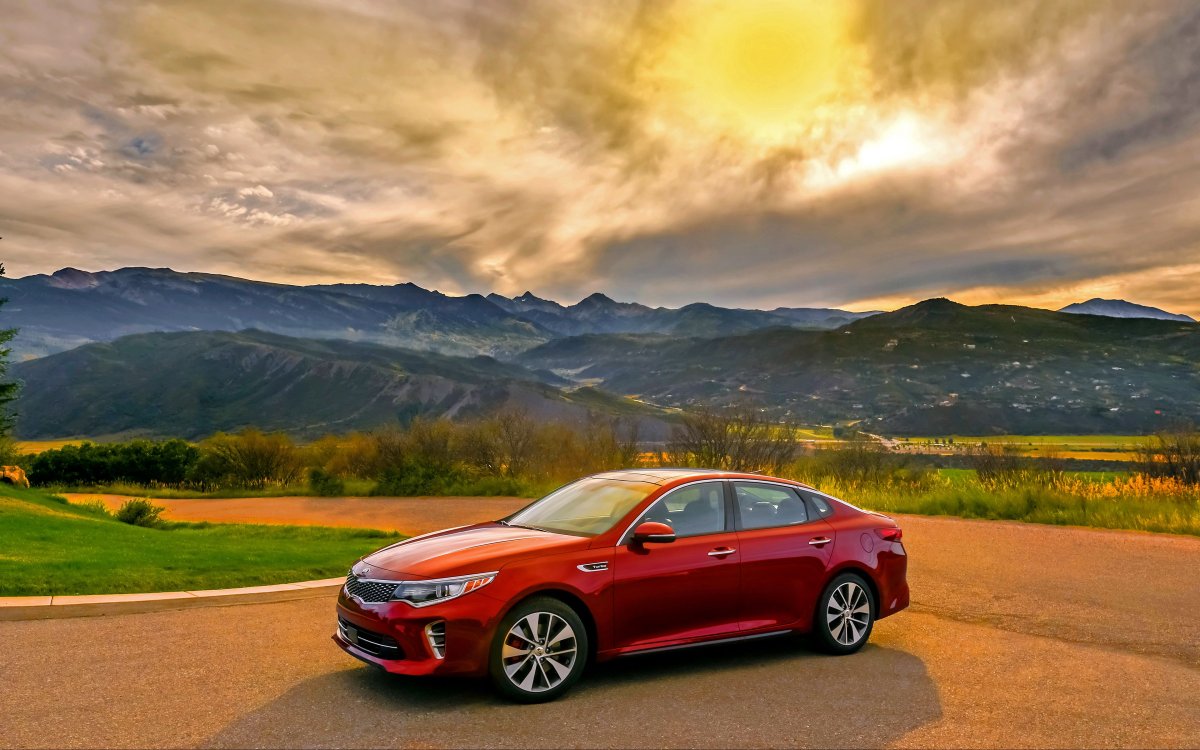 Kia Optima SX 2016 Red