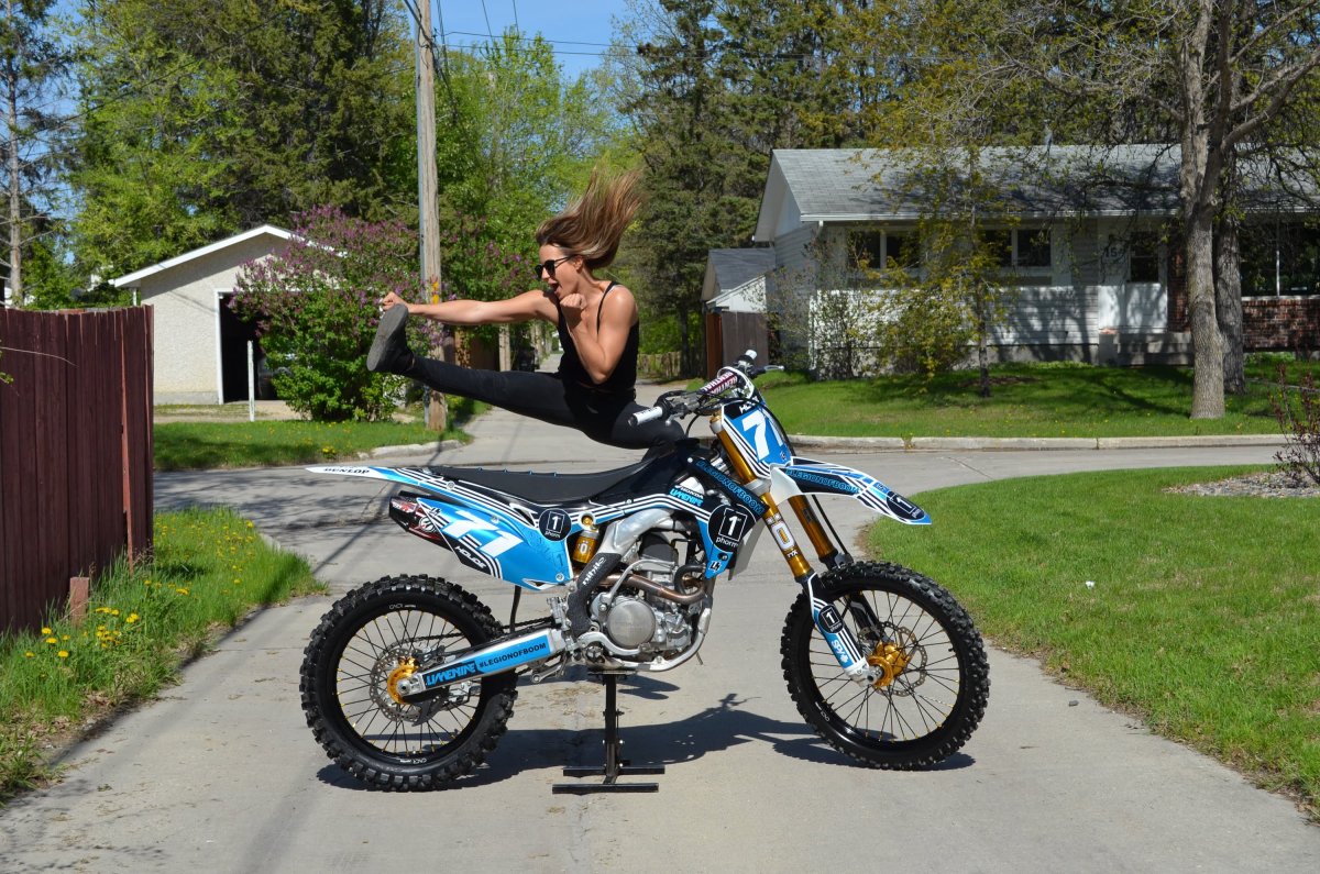 Женский эндуро мотоцикл