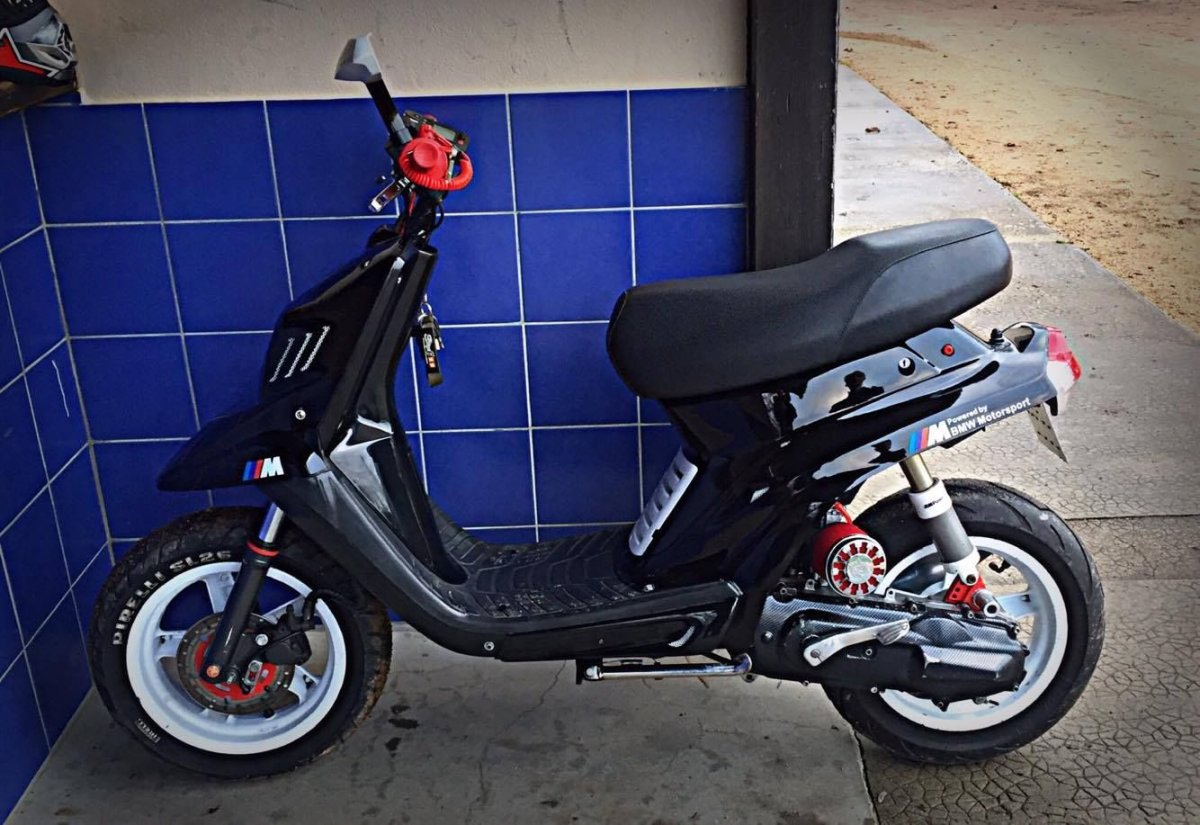 Yamaha BWS 50 Original стант