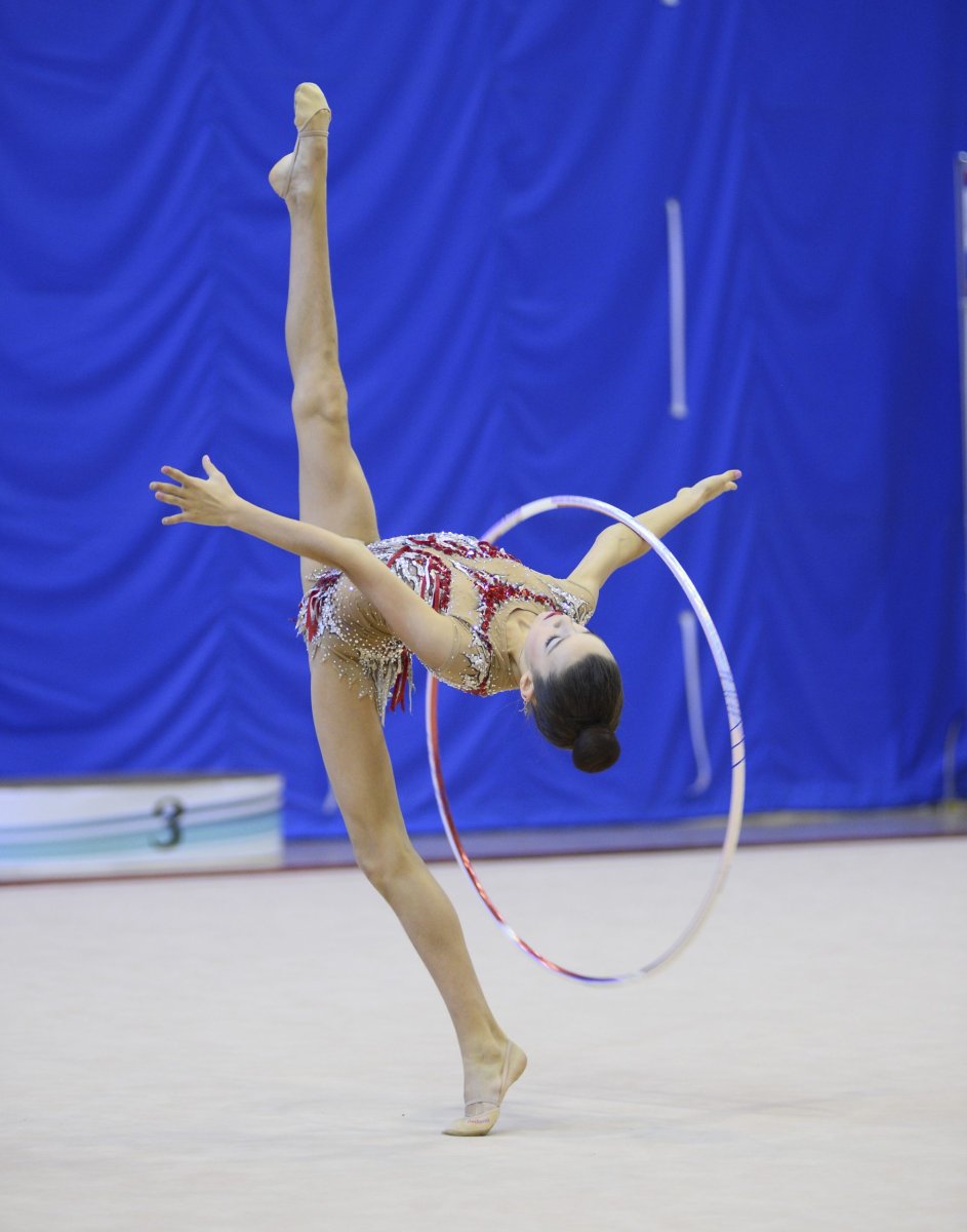 Чемпионка России по художественной гимнастике 2002 Татьяна