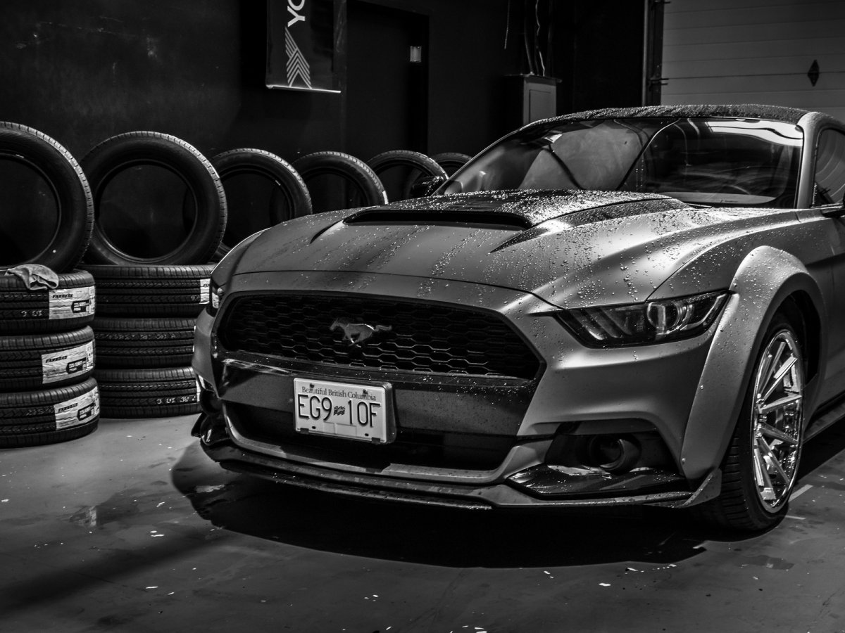 Ford Mustang 4k