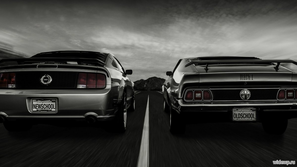 Старый Мустанг на рабочий стол