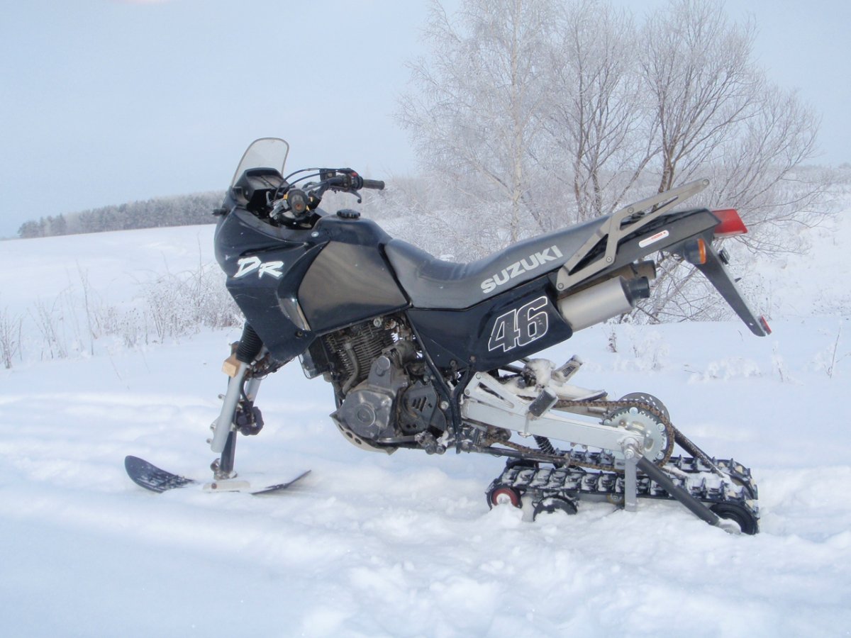 Снегоходный мотоцикл