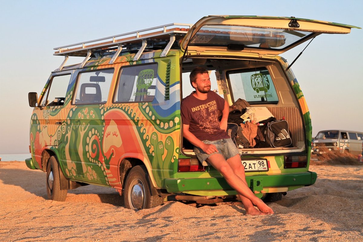 Volkswagen t3 хиппи