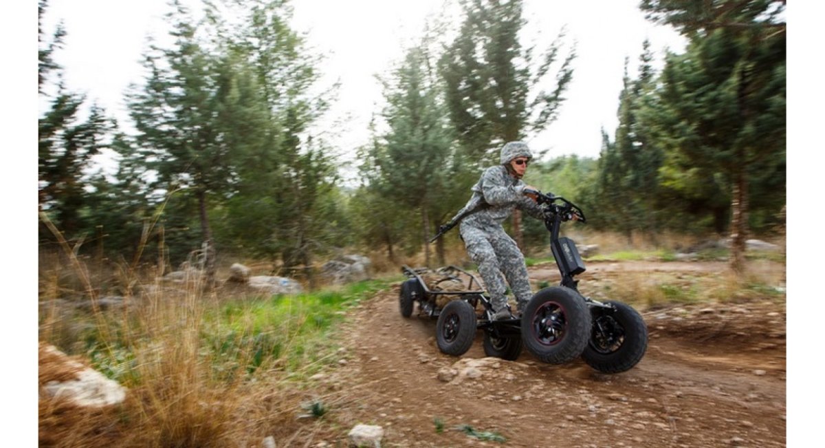 Четырехколесный электроскутер off Road