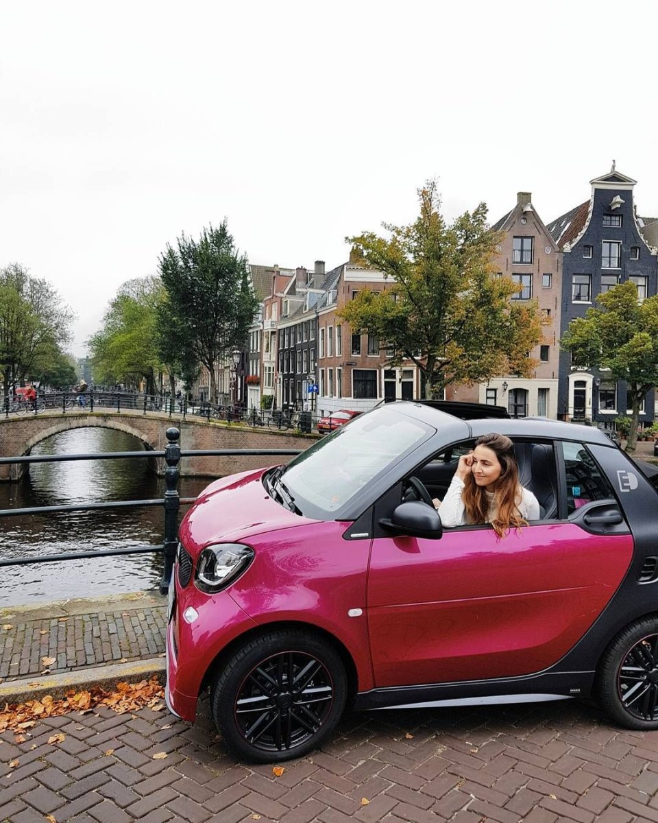 Машина Pink Smart car