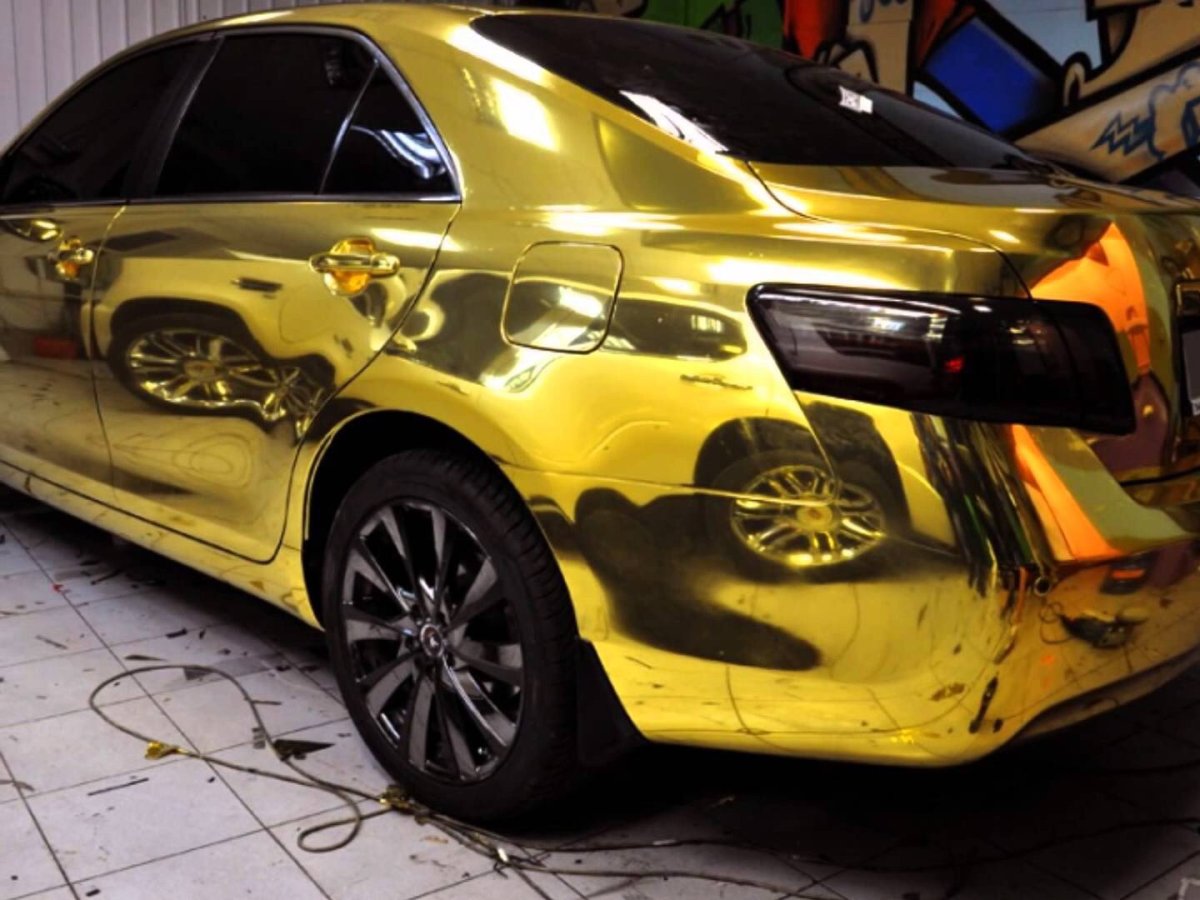 Gold Chrome Camry 40