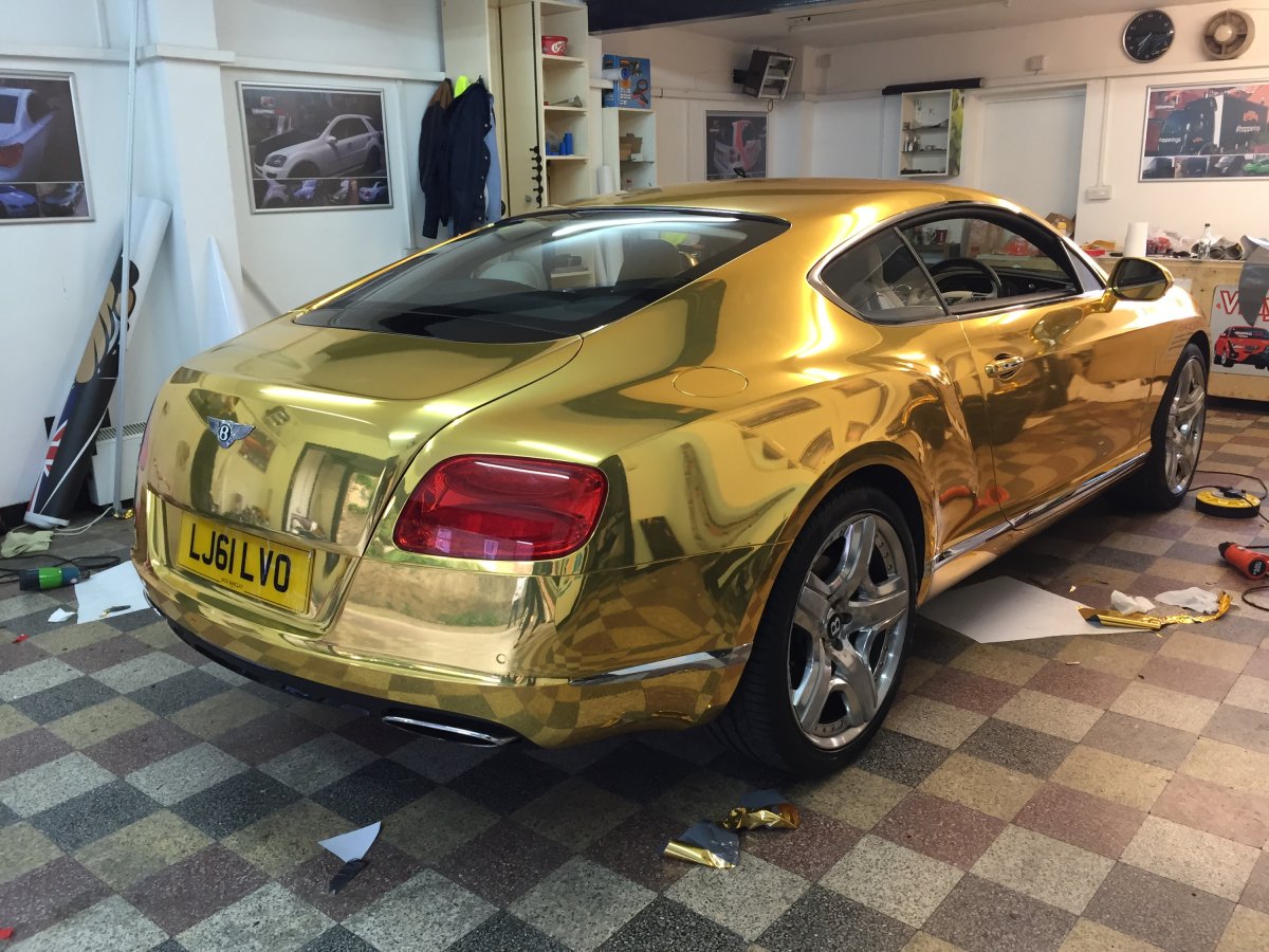 Bentley Continental gt Chrome