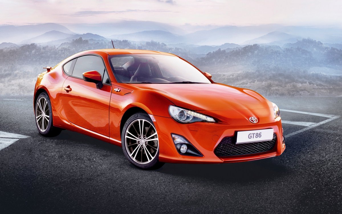 Спорткар Toyota gt