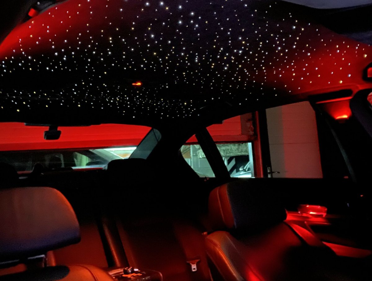 Куда установить Звёздный свет на потолок автомобиля