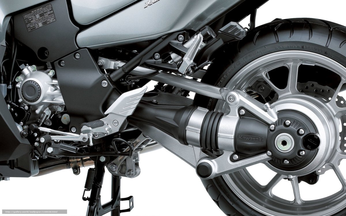 Кавасаки с карданным приводом