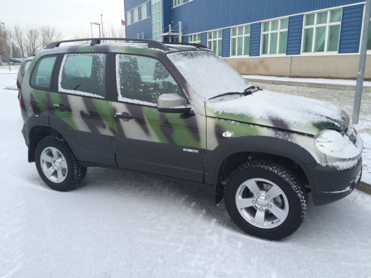 Chevrolet Niva камуфляж