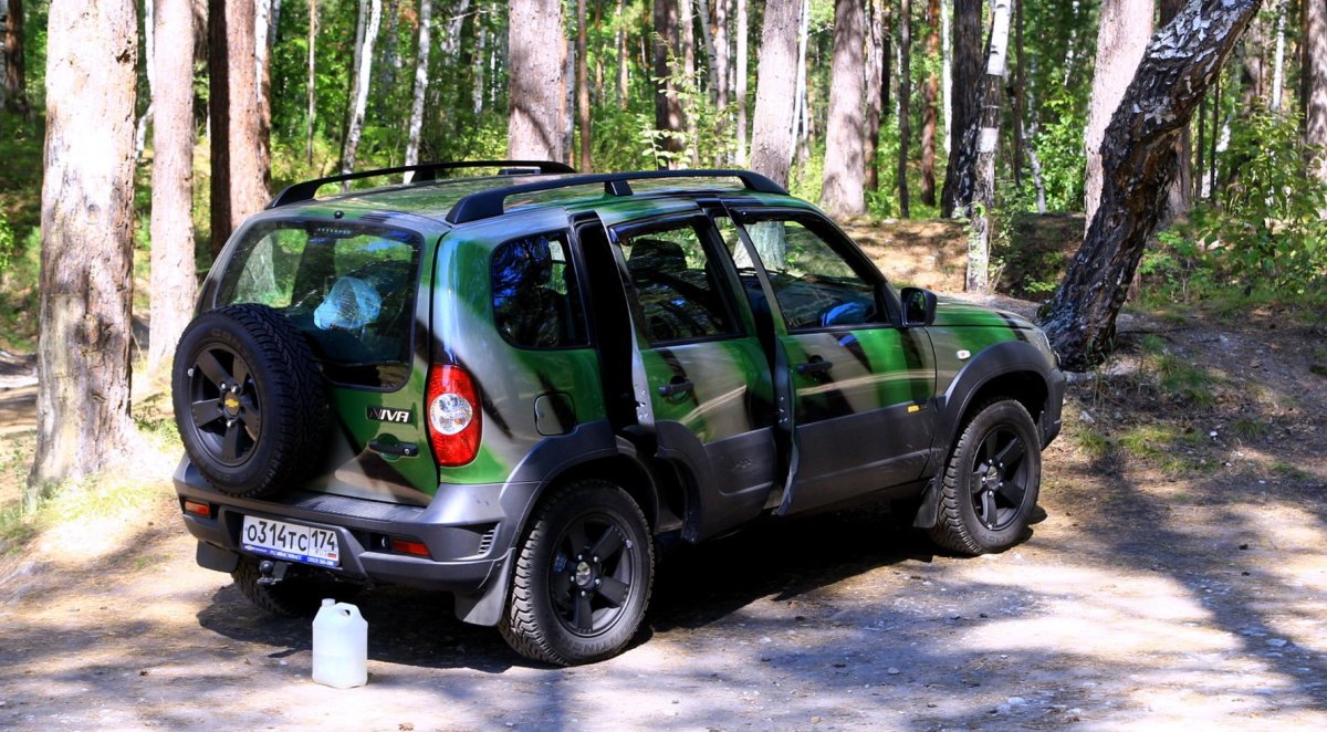 Chevrolet Niva камуфляж