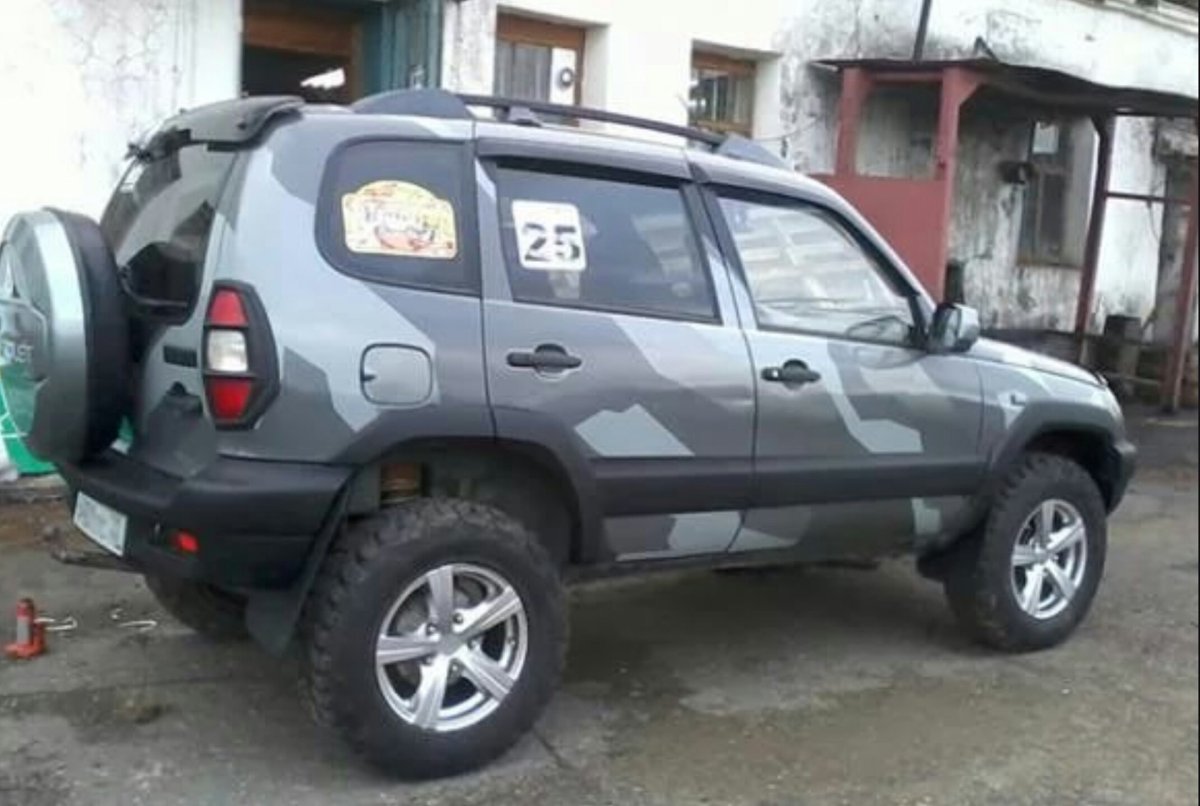 Chevrolet Niva камуфляж