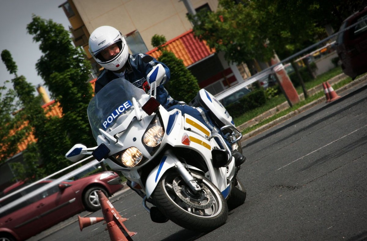 Полицейские мотоциклы Ямаха