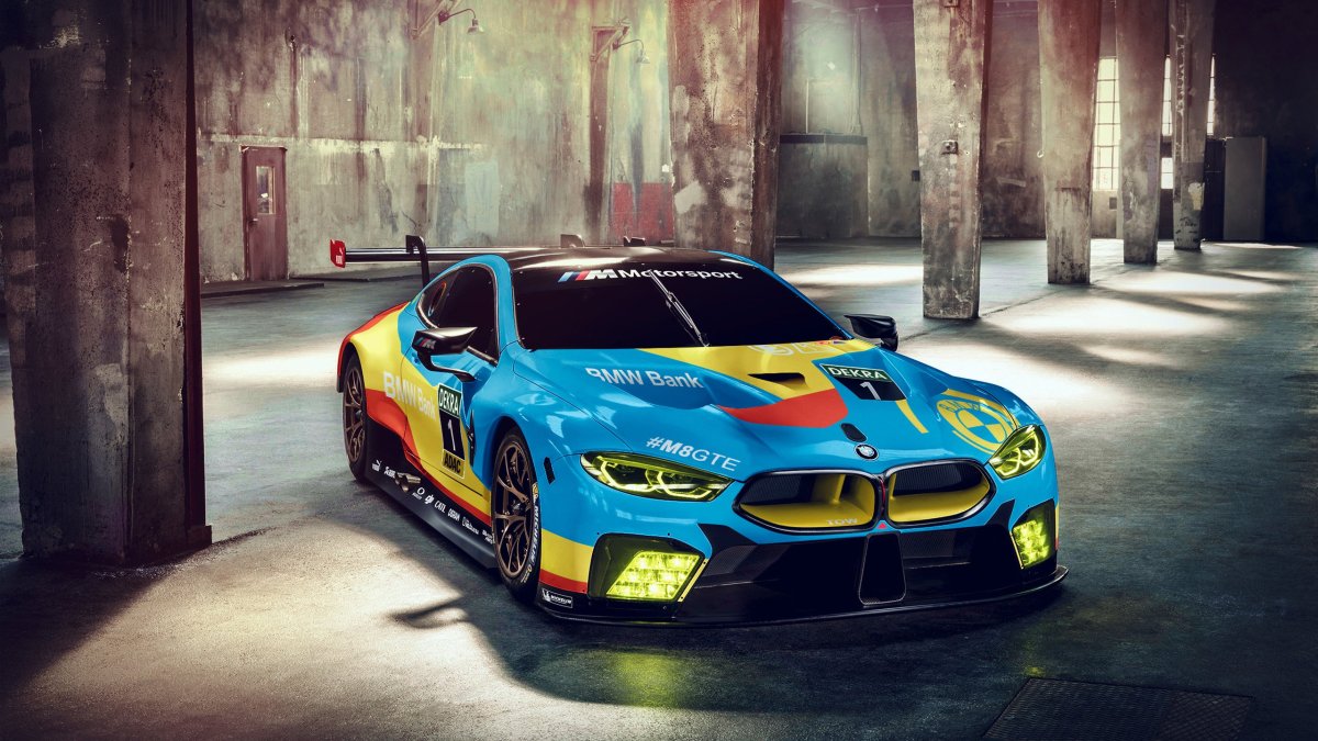 BMW m8 GTE 2018
