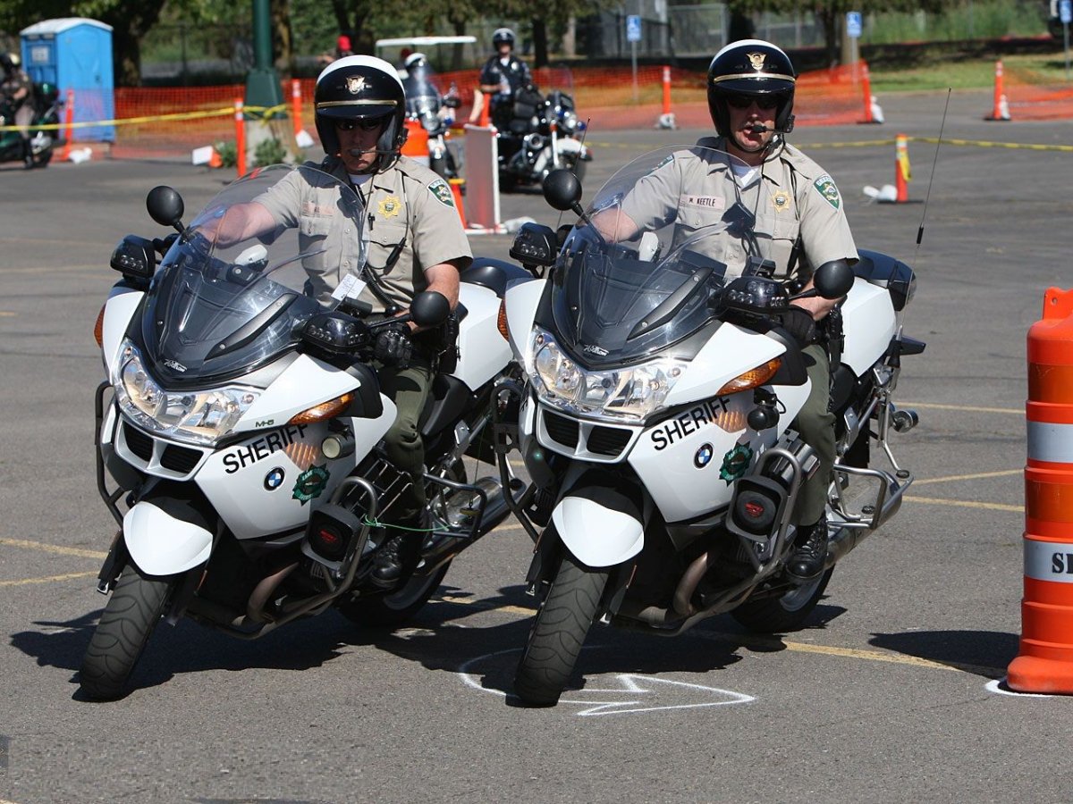 BMW Police Moto