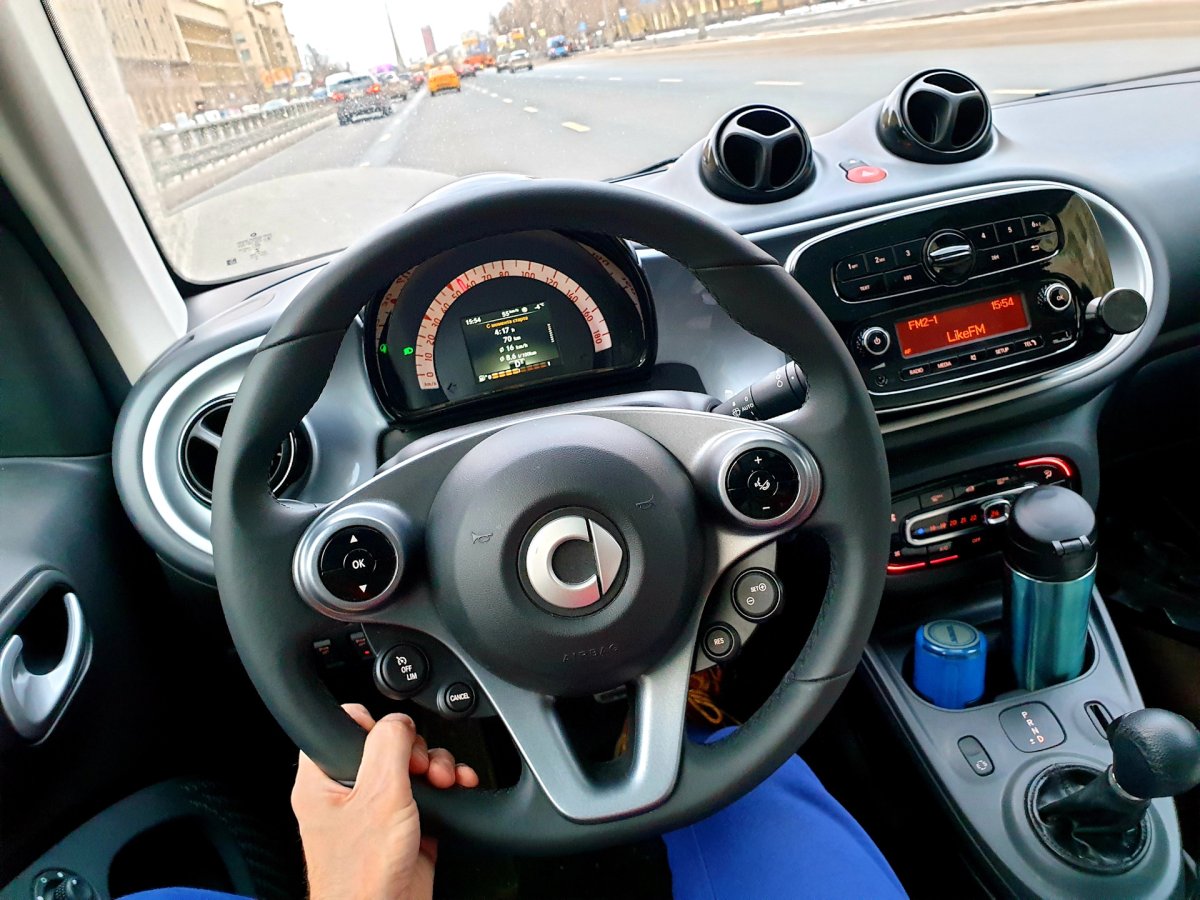 Smart Fortwo салон