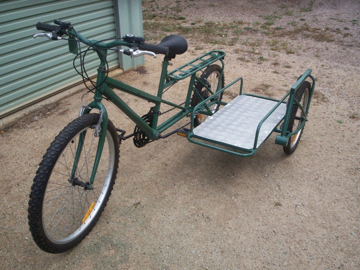 Retro-Sidecar велосипед