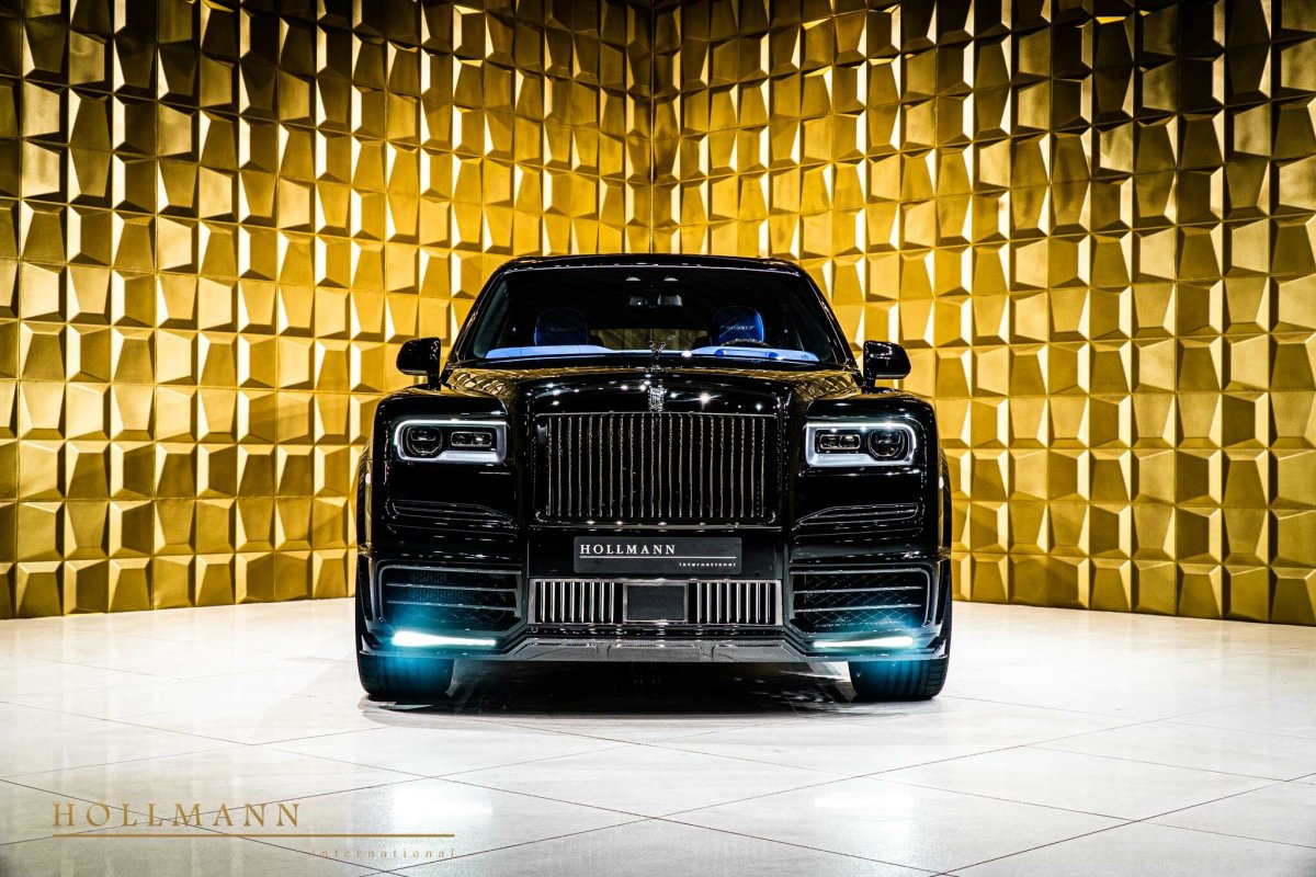 Rolls Royce Cullinan Mansory Black