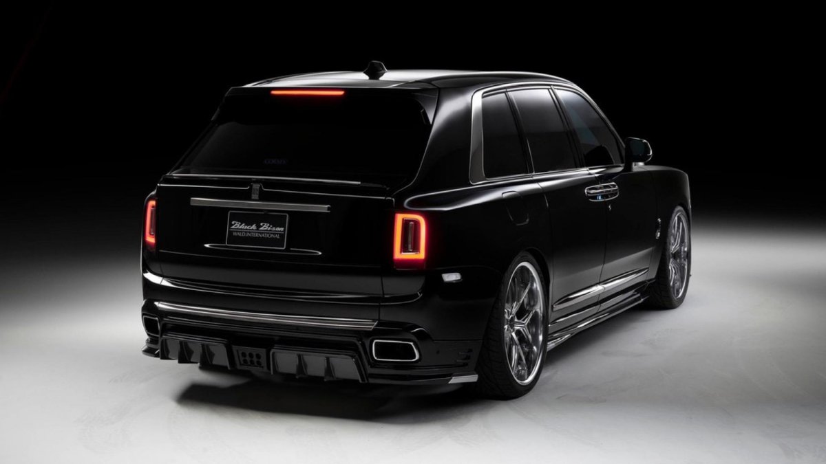 Тюнингованный Роллс Ройс Куллинан