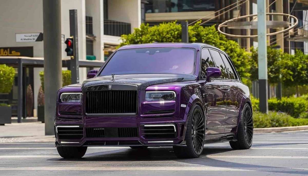 Rolls Royce Cullinan Mansory Black