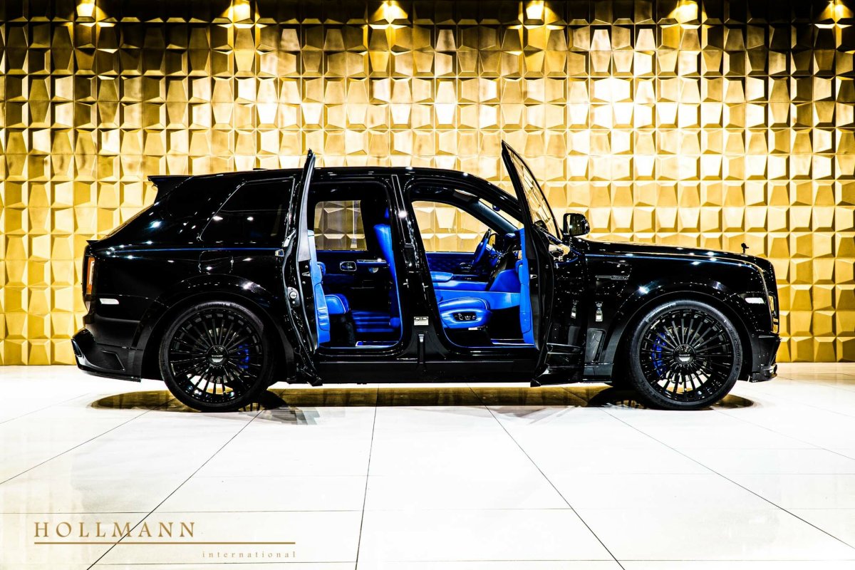 Rolls Royce Cullinan Mansory Black