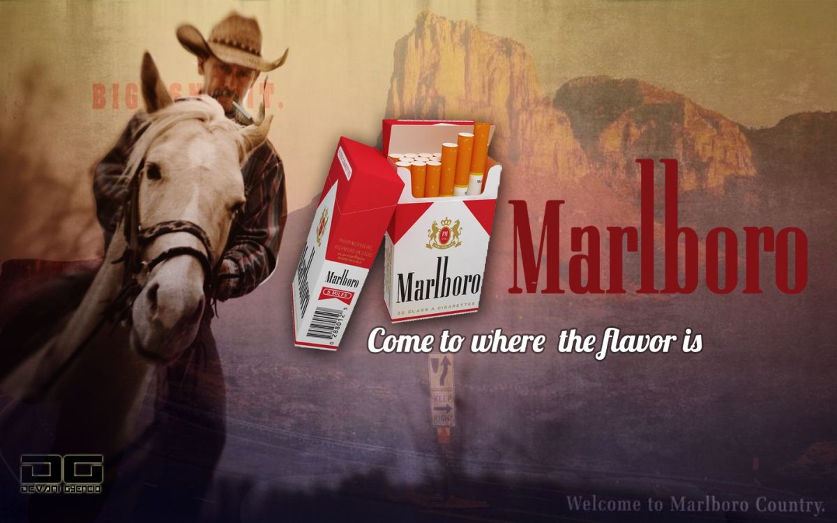 Marlboro сигареты логотип