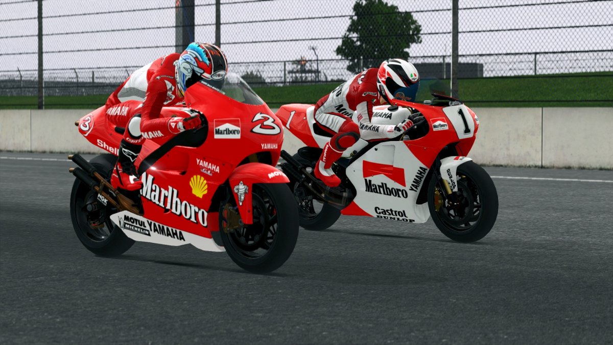 Honda Moto Marlboro