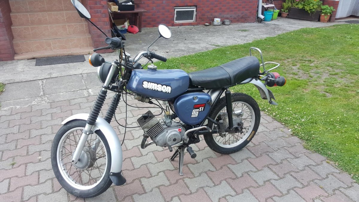 Мопед Simson s50b1