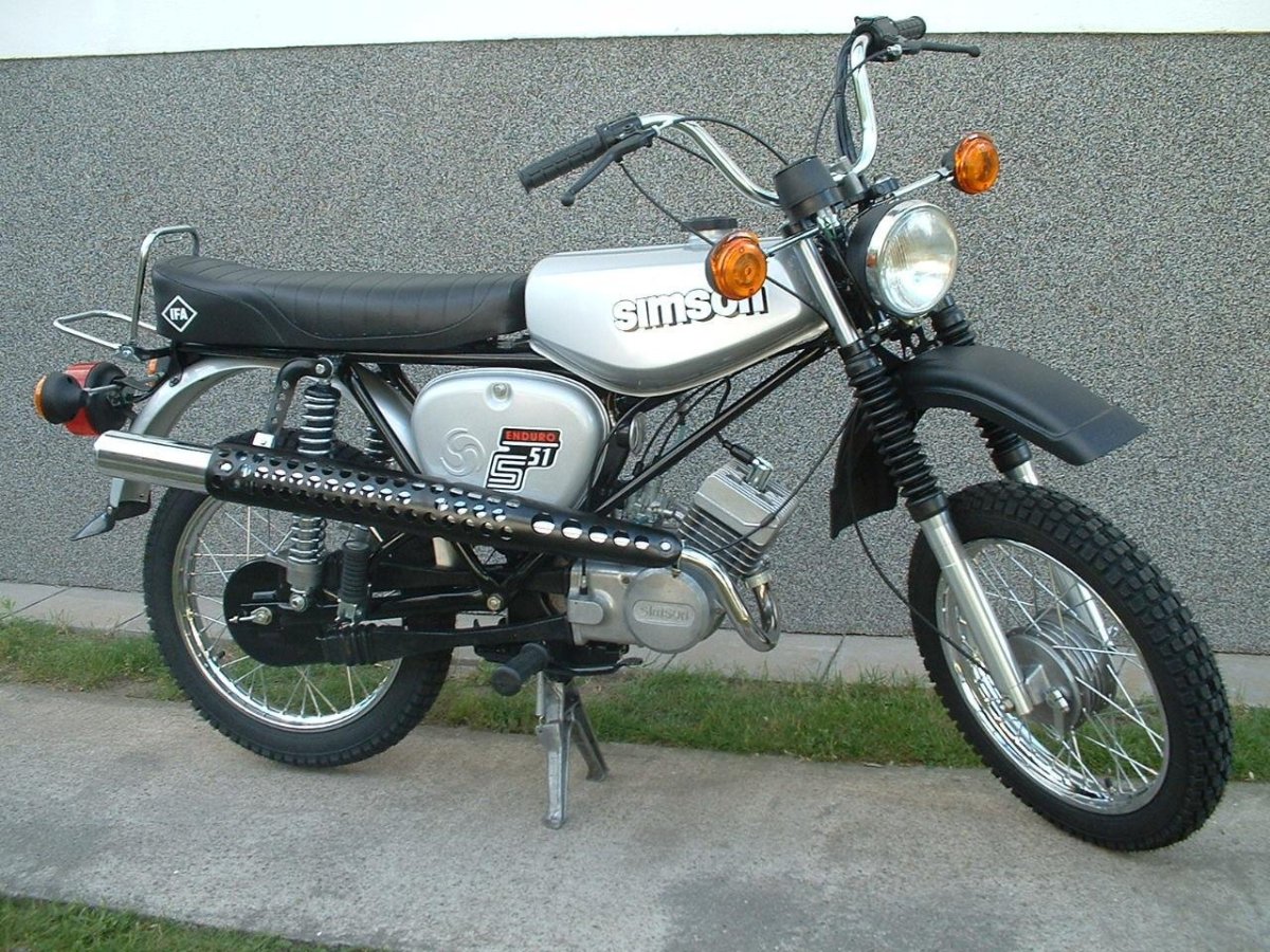 Симсон с 51 эндуро