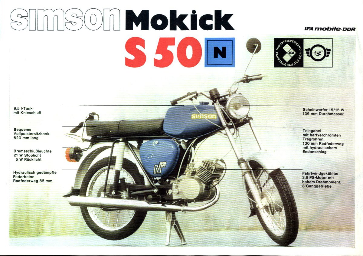 1978 Simson s50n