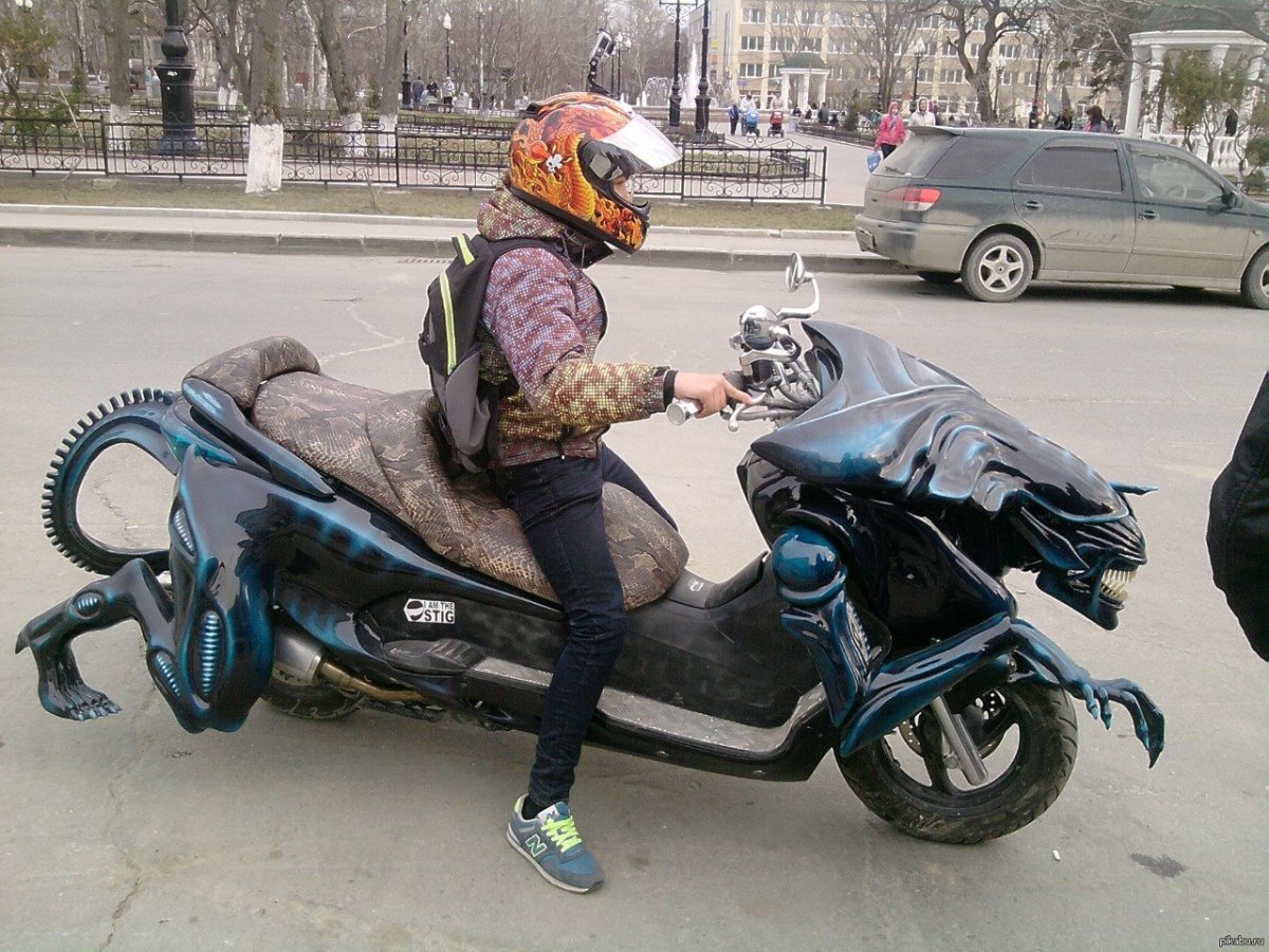 Мотоцикл прикол