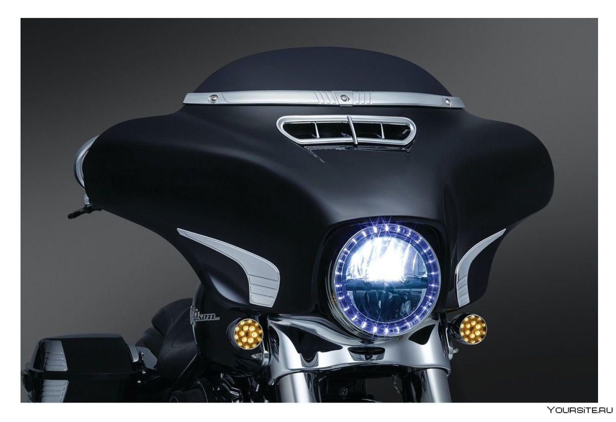 Harley-Davidson Kuryakyn led Headlight