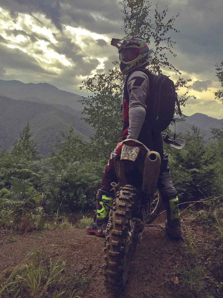 Эндуро селфи