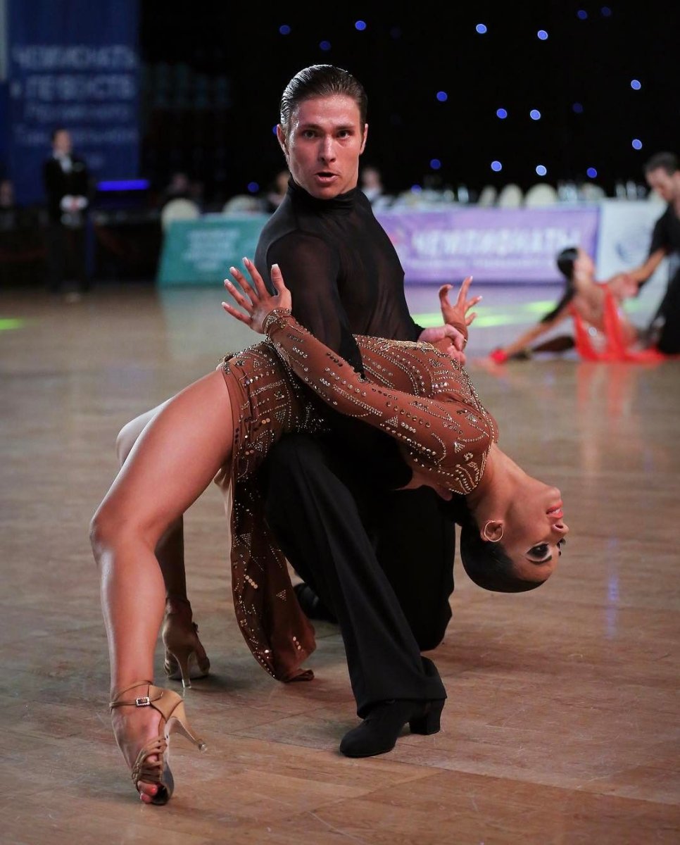 Кирилл Белоруков и Полина Телешова