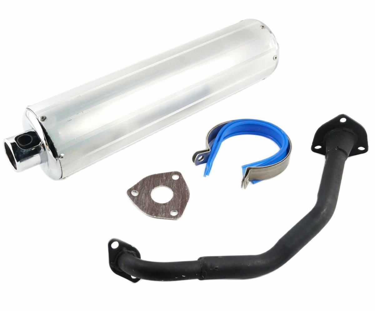 Глушитель 4т 152qmi, 157qmj 125/150сс