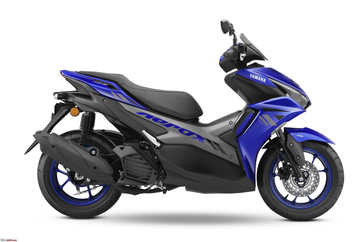 Yamaha Aerox синий