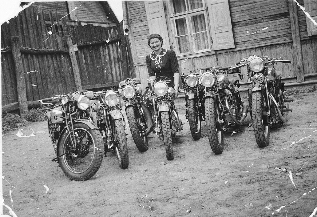 Старые снимки мотоциклов