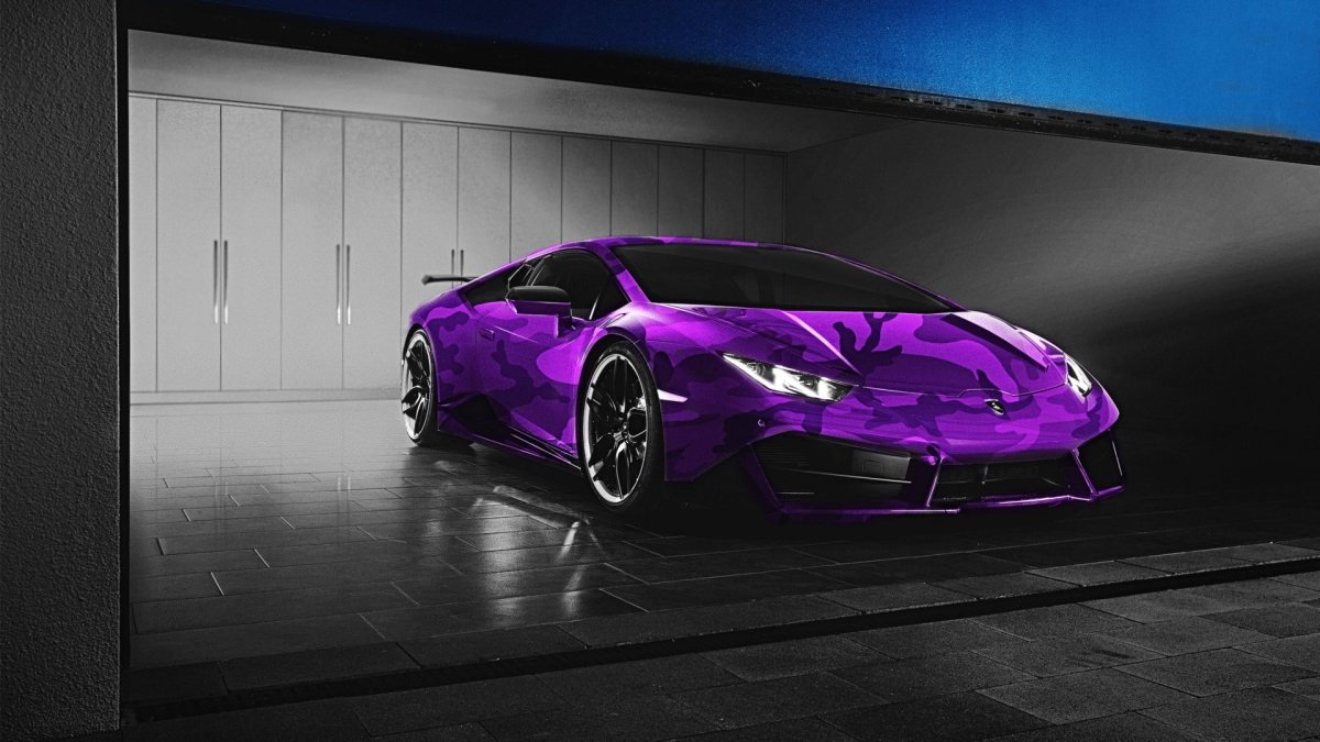 Lamborghini Aventador 4к