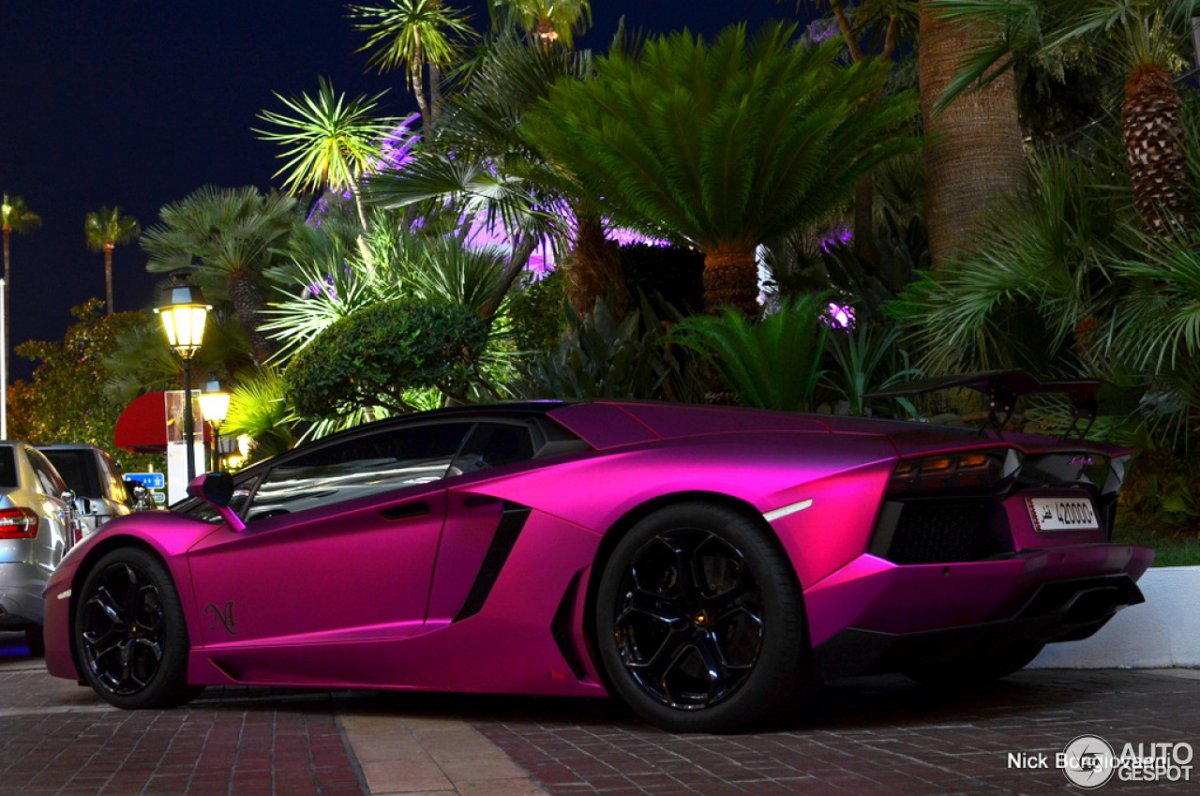 Lamborghini Gallardo фиолетовая