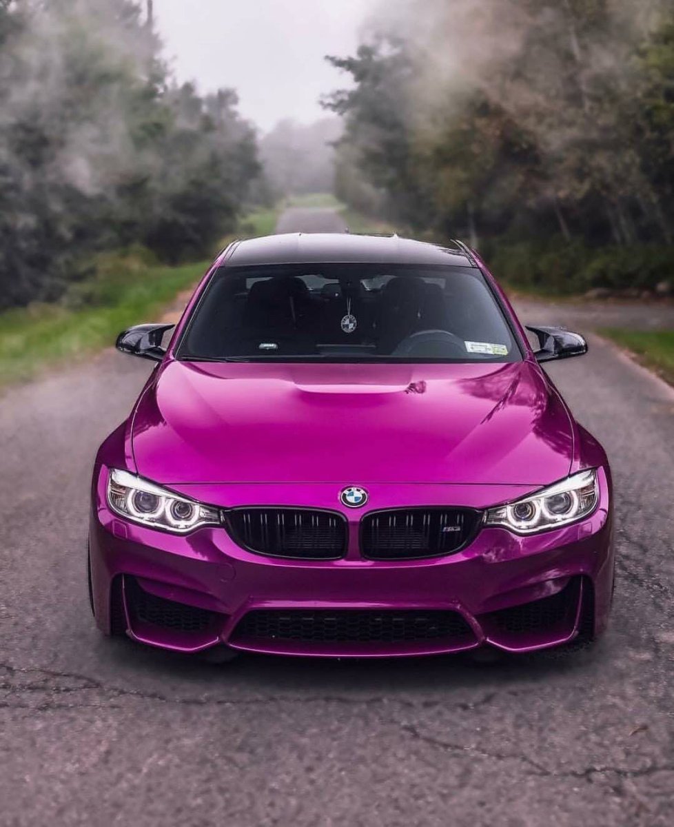 BMW m4 фиолетовая