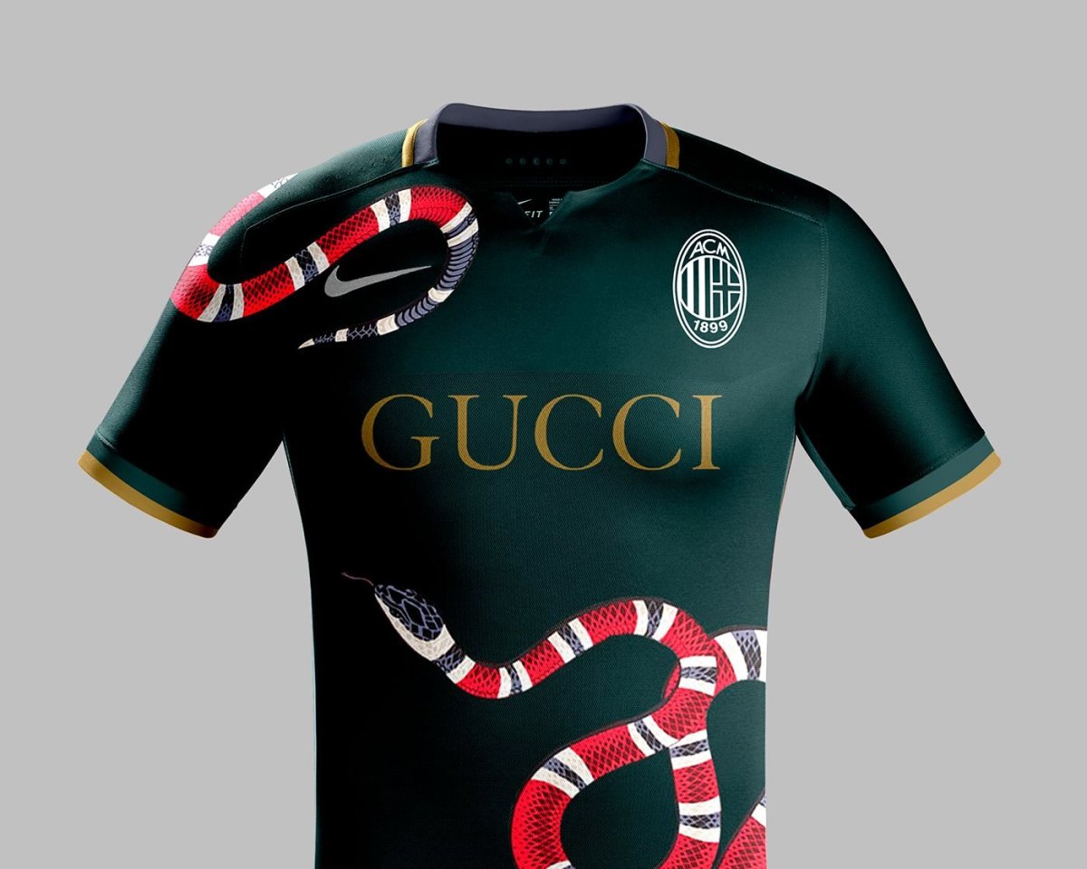 Футбольная форма Gucci