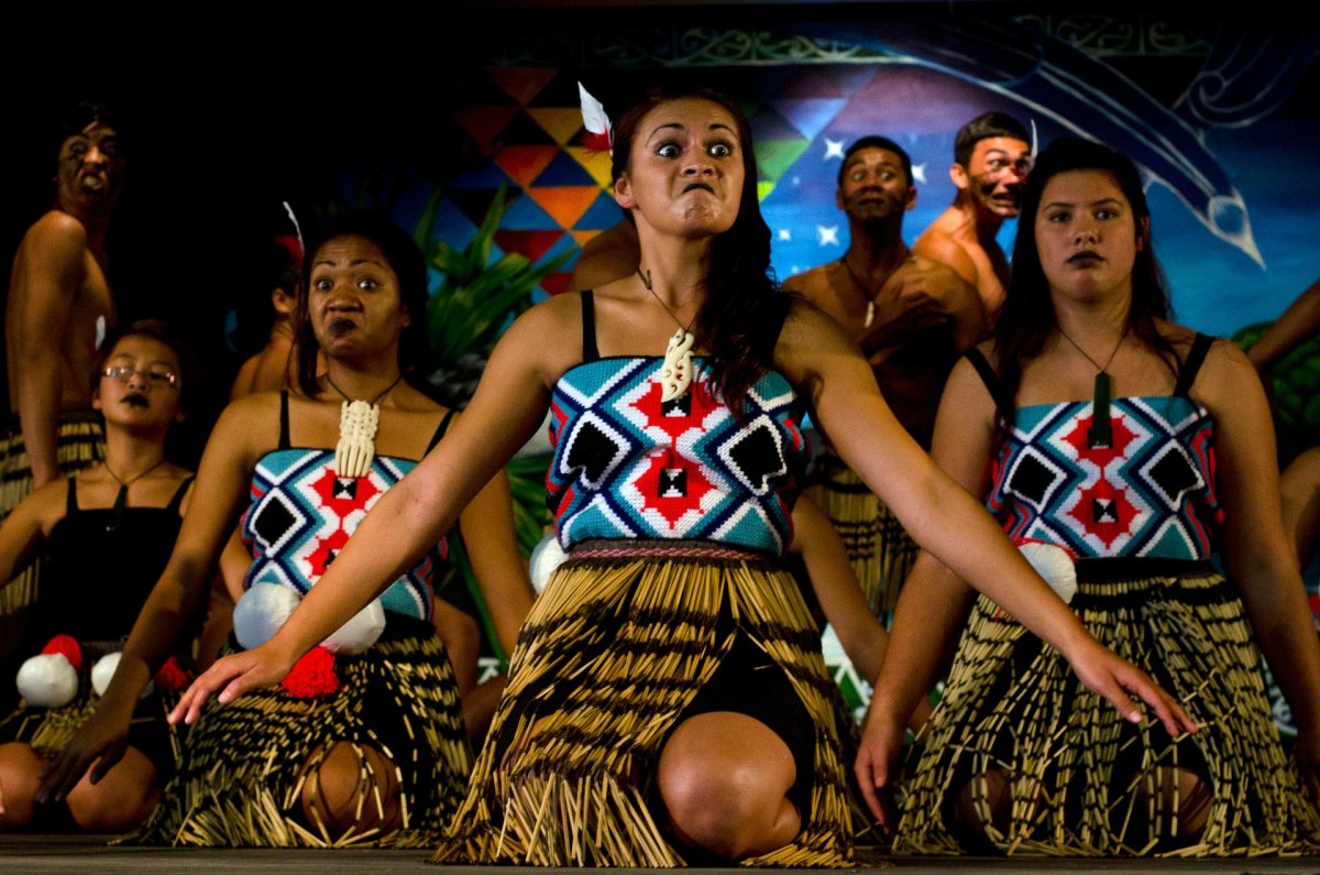Маури Новозеландия Национальная одежда