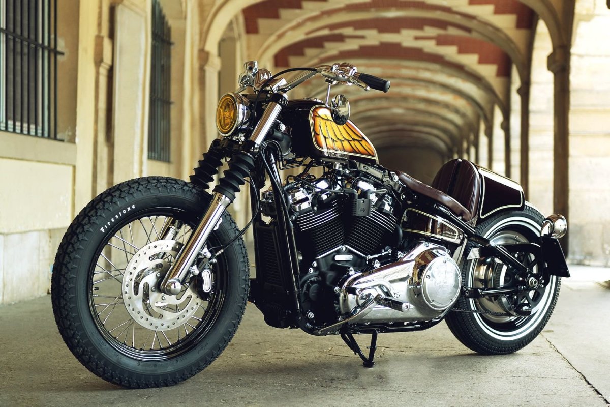 Дуги безопасности для мотоцикла Harley Davidson Street Bob