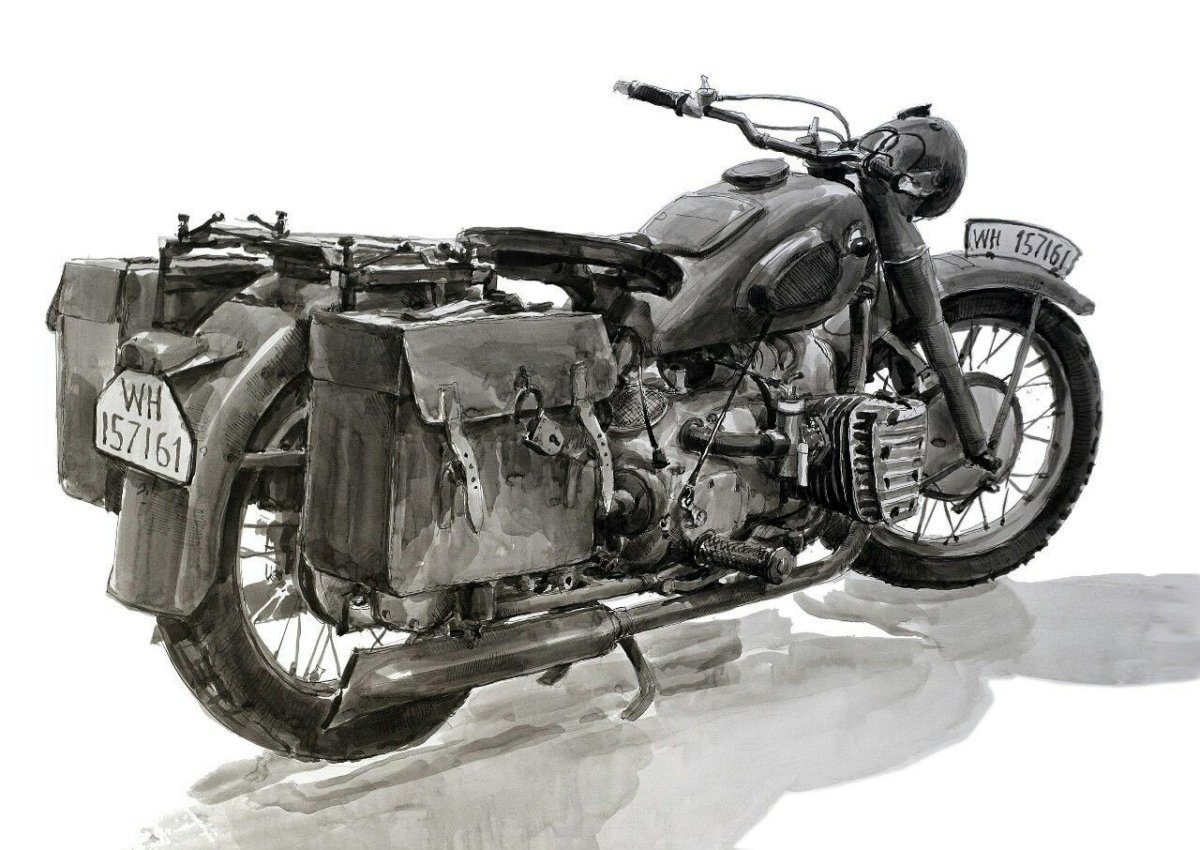 БМВ r71 мотоцикл
