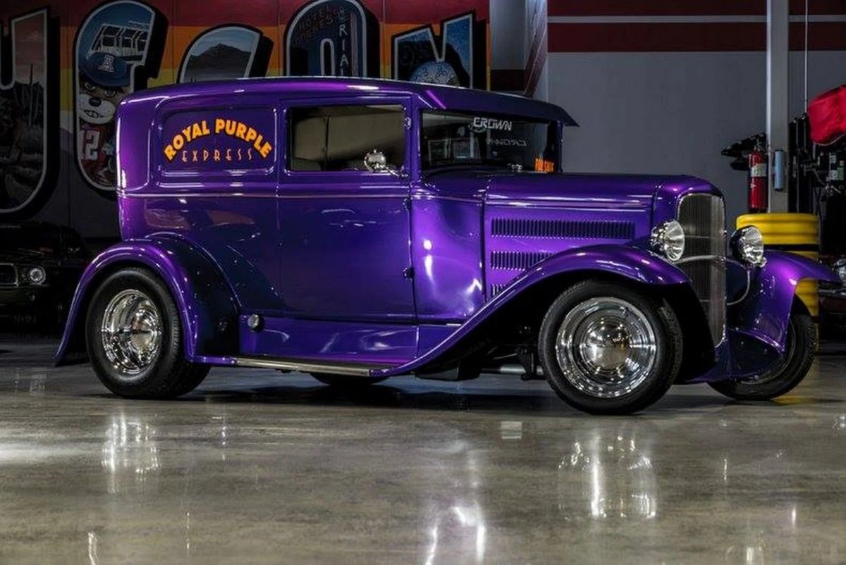 Ford model a hot Rod sedan delivery