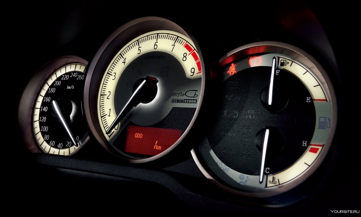 Тойота gt86 спидометр
