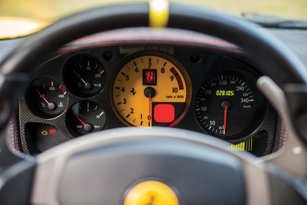 Ferrari f40 приборная панель